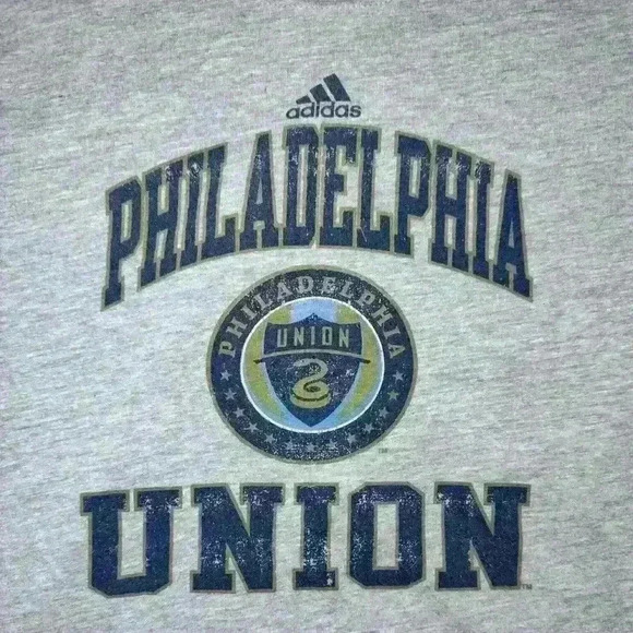 Women’s Philadelphia Union Soccer Adidas T Shirt Small​ - Picture 3 of 5